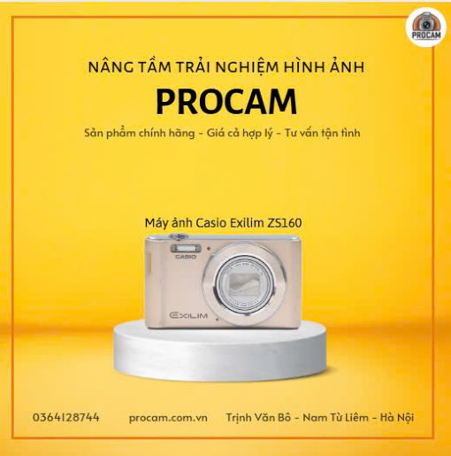 Máy ảnh Casio Exilim ZS160
