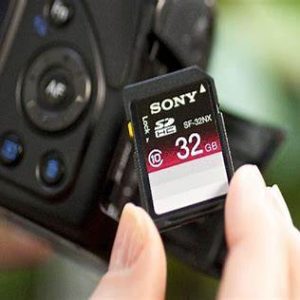 thẻ nhớ máy ảnh sony